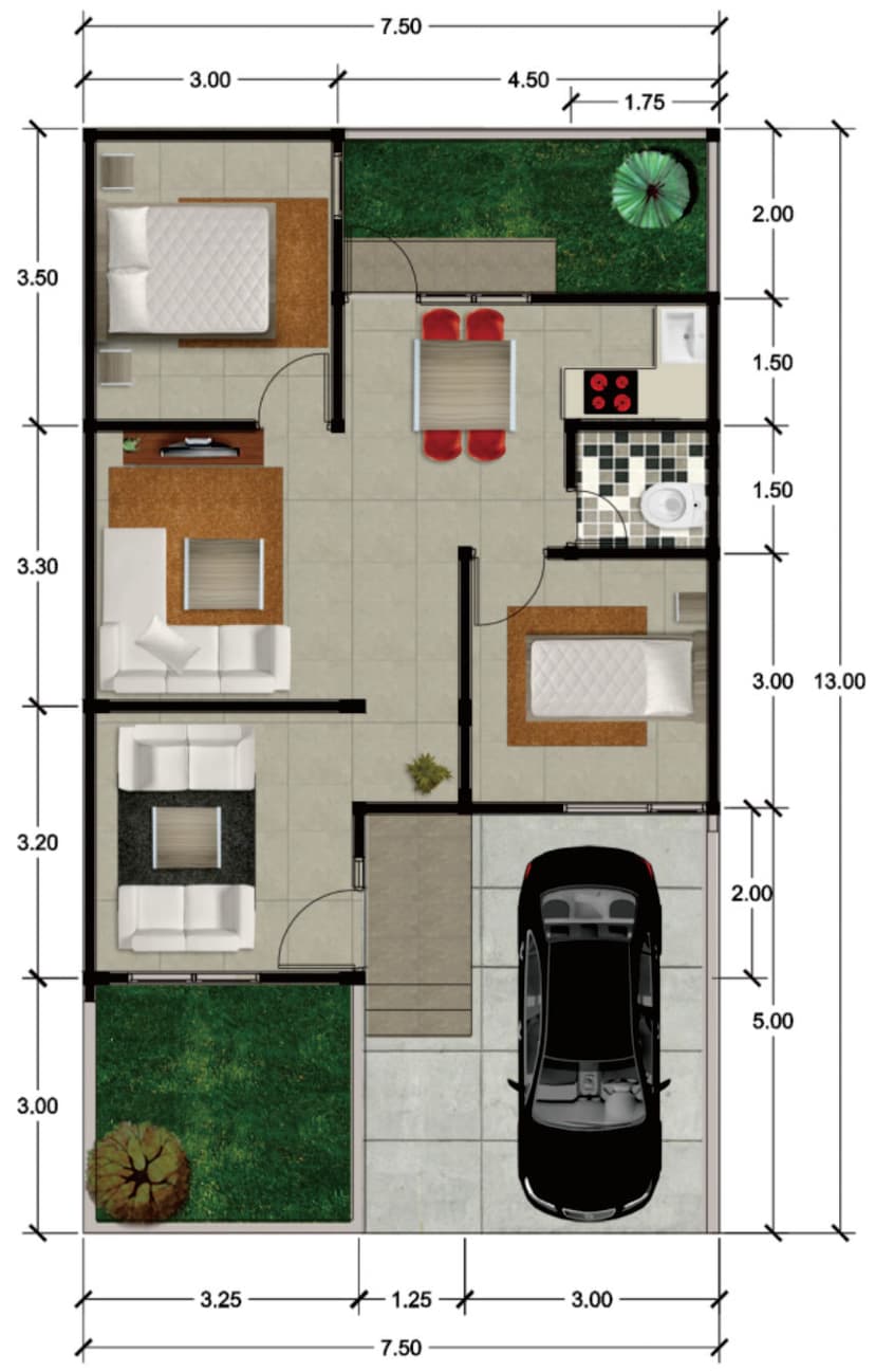 Bonavida Park Tipe 60