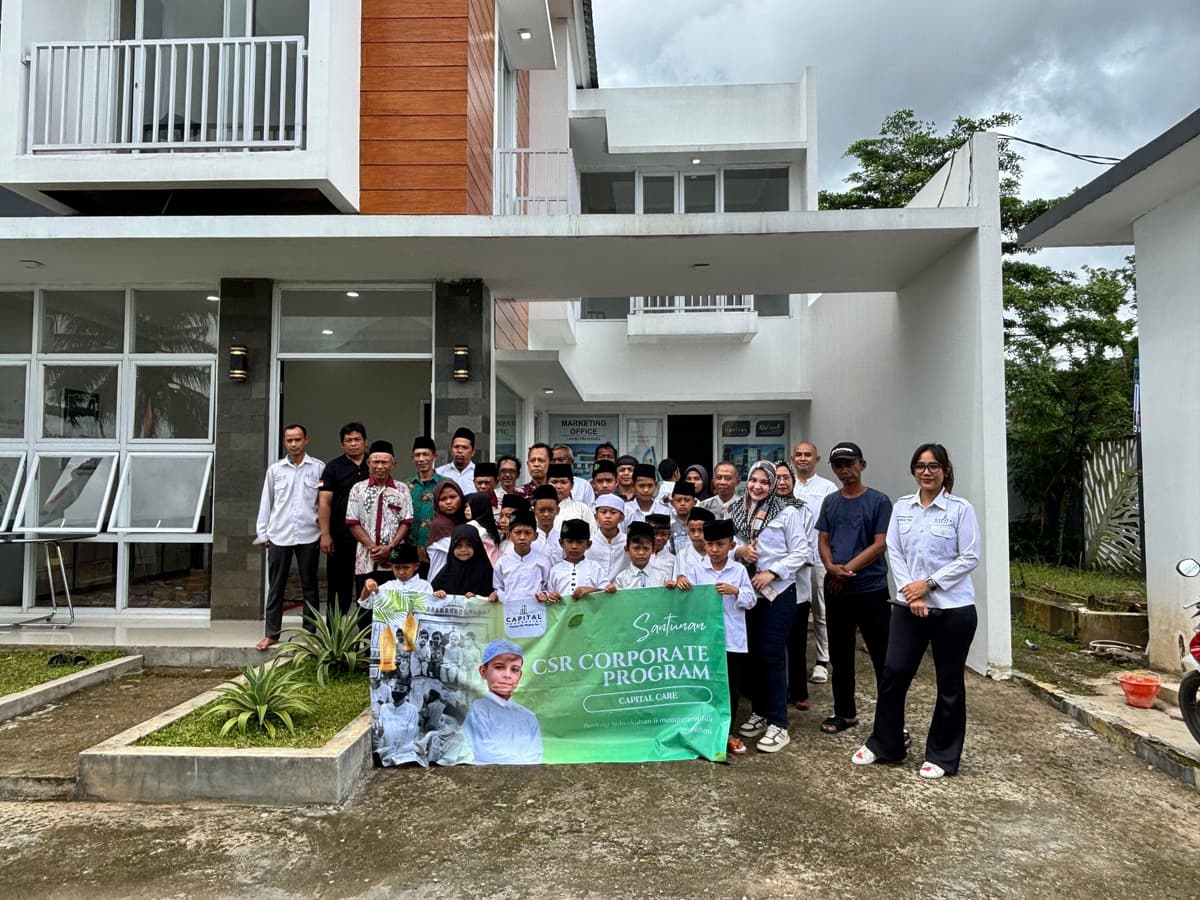 Membangun Komunitas Berkah : Strategi CSR Capital Properties Melalui “Capital Care Jum'at Berkah”
